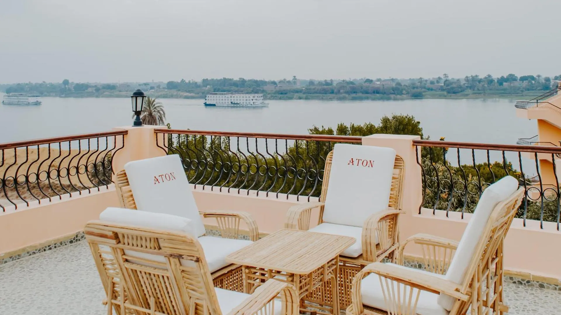 Hotel Aton Suites Luxor Resort East Bank Nile View